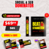 Social & SEO Dominator e-commerce bundle from Digital Hustle Pro including e-book, guides, checklists, and limited offer price.