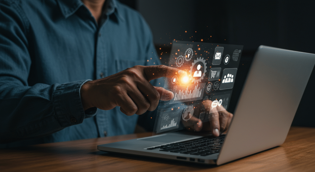 e-commerce store: online marketing to attract customers